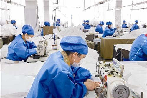 明豐公司火線轉產，打造鎧甲級防護用品生產線